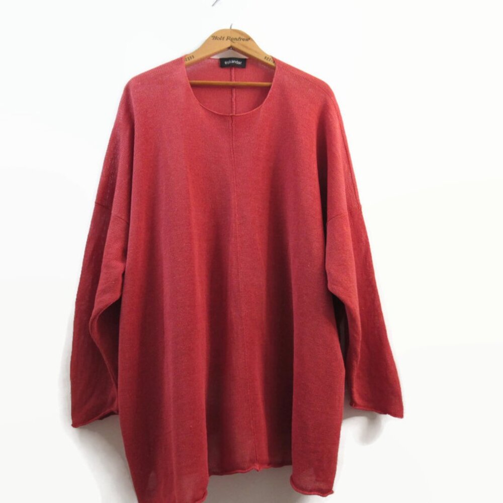 Eskandar Pure Linen Pullover Tunic